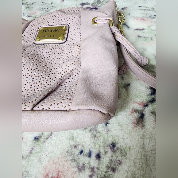 Nicole Miller Pastel Pink Purse - Picture 2 of 4